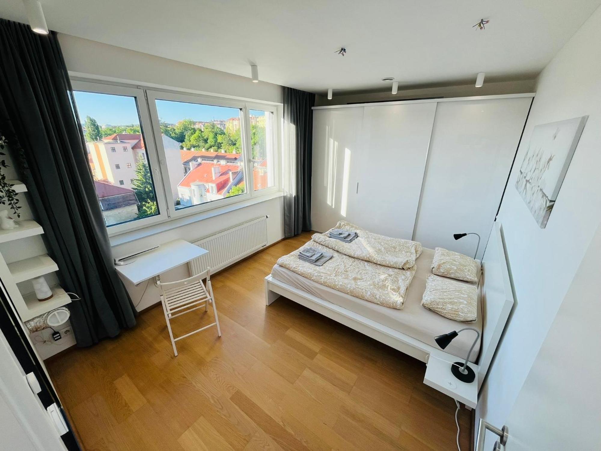 Brno City Center Apartment With Parking And A Big Terrace ภายนอก รูปภาพ